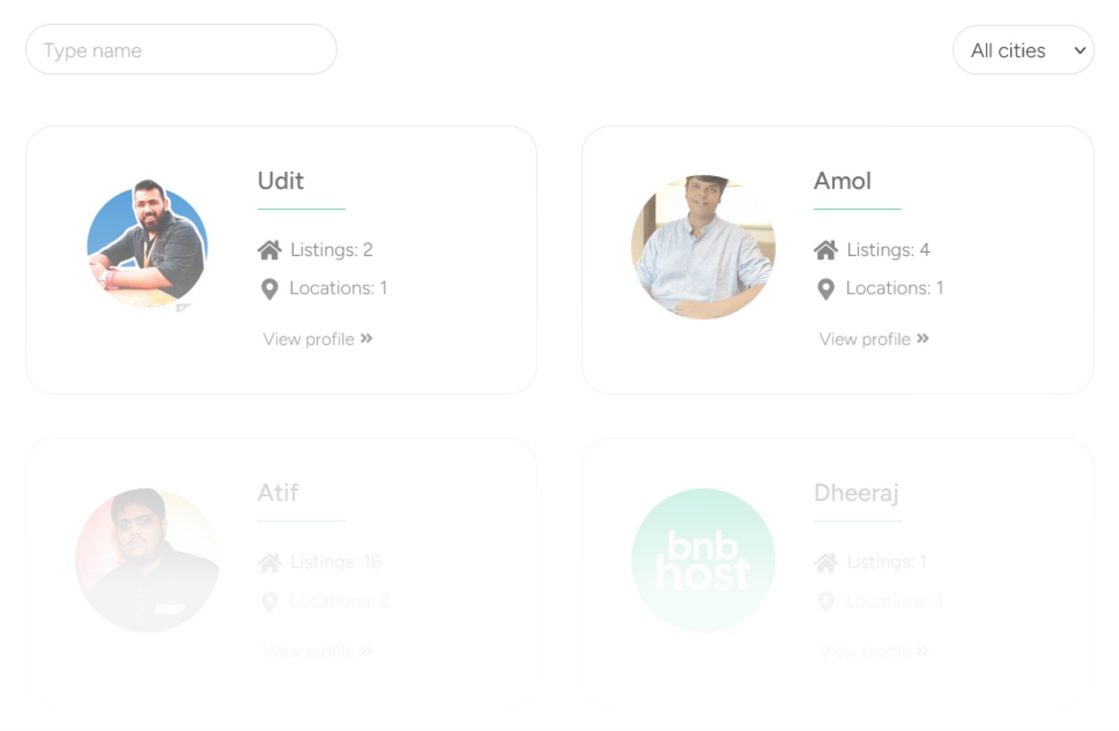 Hosts Directory